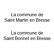 Communes de Saint Martin et Saint Bonnet en Bresse